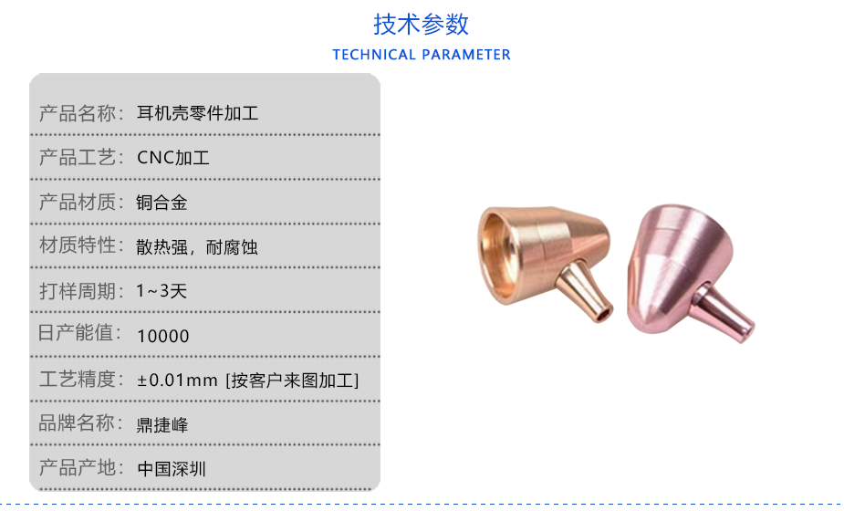 耳機殼零件加工